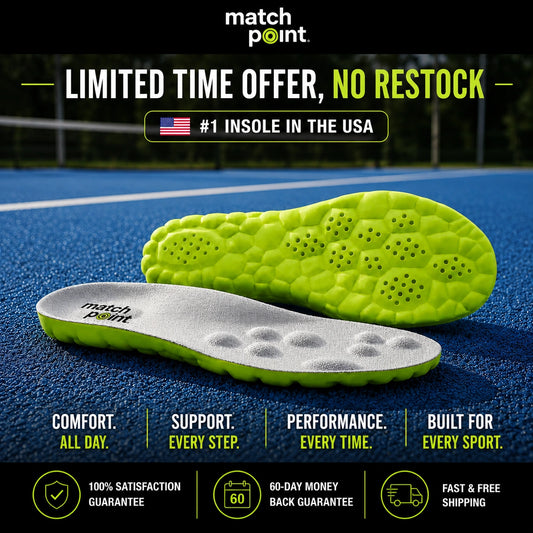 ImpactCore Sport Insoles – Play longer, pain-free.