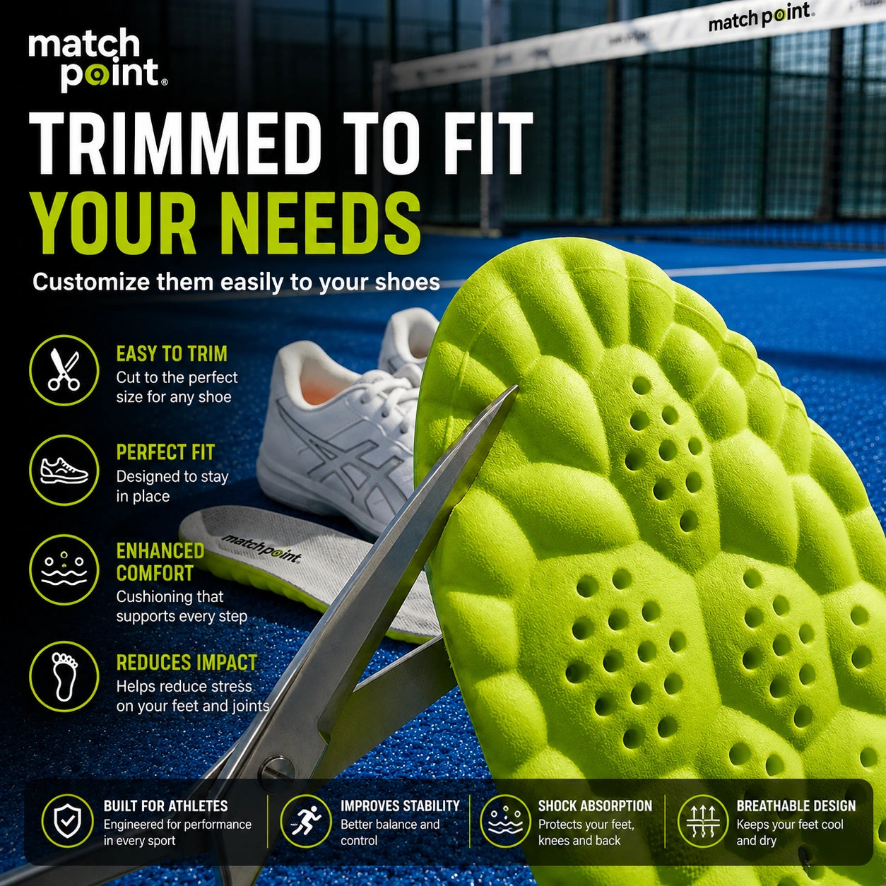ImpactCore Sport Insoles – Play longer, pain-free.